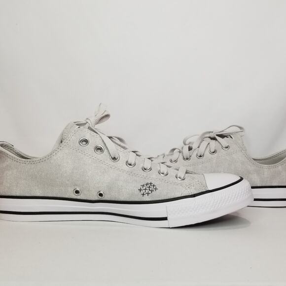 Converse Unisex CTAS Double Stitch Oxfords Men's Size 10.5  Gray #A08623F NWT - Picture 3 of 9